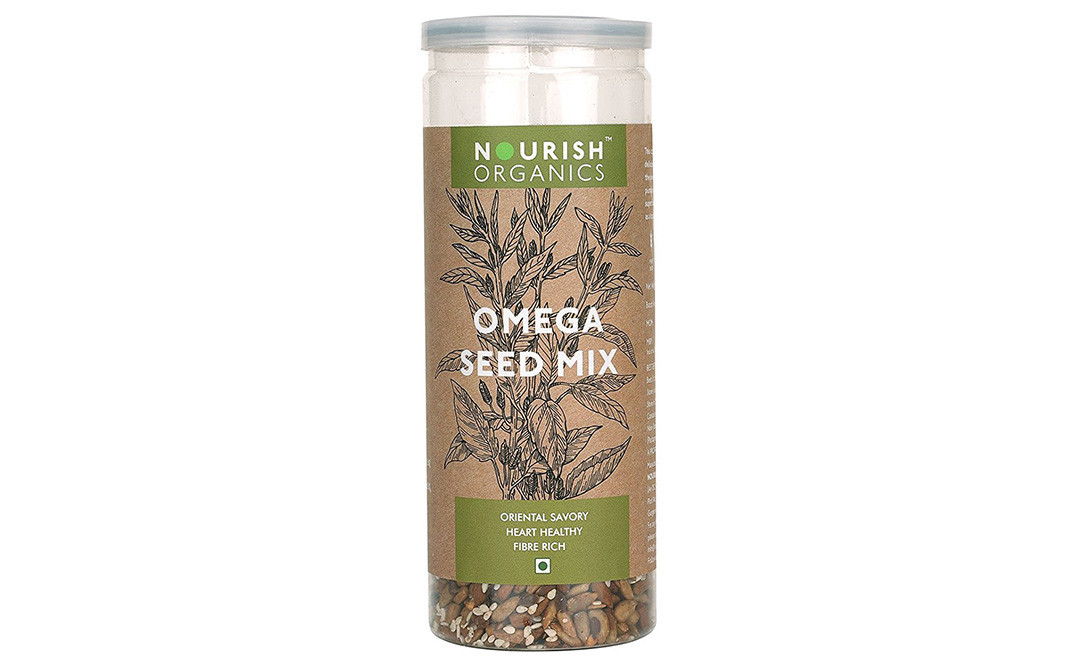 Nourish Organics Omega Seed Mix    Plastic Jar  150 grams